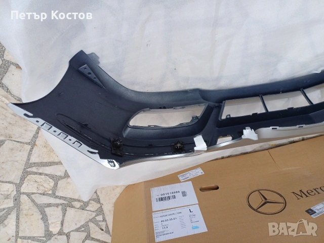 Предна броня Mercedes E W211 face нова, снимка 8 - Части - 54584006