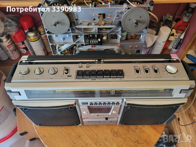 Sharp GF-8585H, снимка 8 - Радиокасетофони, транзистори - 55070144