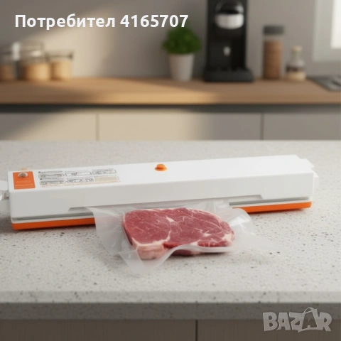 FreshpackPro BT - Вакуумна машина за запечатване на храна за по-дълга свежест и защита от разваляне, снимка 4 - Други стоки за дома - 54545190