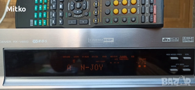Yamaha RX -V650 7.1 канала дистанционно, снимка 3 - Ресийвъри, усилватели, смесителни пултове - 54324720