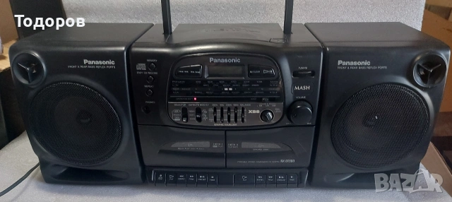 Panasonic RX-DT600 двукасетъчен радиокасетофон със CD плейър