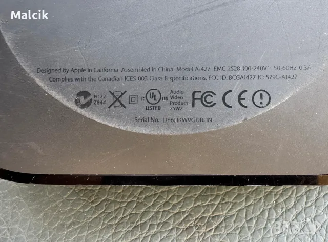 Apple TV A1427 и A1469 3-то поколение, снимка 3 - Приемници и антени - 55377662