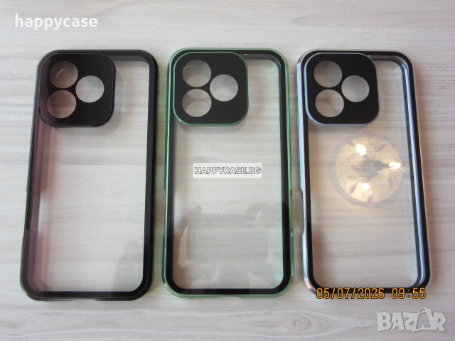 Honor 600 Lite / Двоен 360° магнитен кейс калъф с камера протектор, снимка 7 - Калъфи, кейсове - 55165786