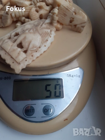 Стар гердан коли огърлица слончета, снимка 7 - Антикварни и старинни предмети - 54070727