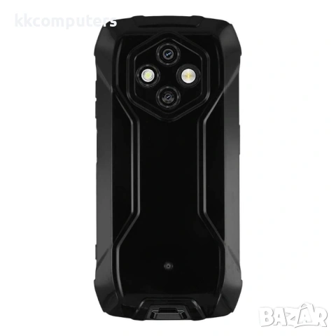 Мек TPU калъф за Ulefone RugKing 4 Pro с протектор и защита при изпускане – Черен