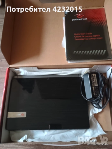 Packard bell, снимка 2 - Лаптопи за дома - 54092009