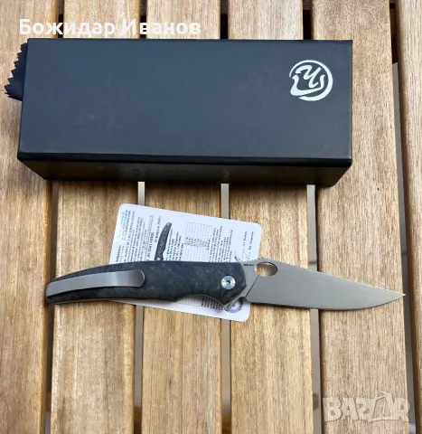 Продавам нож Cheburkov mini Raven, снимка 2 - Ножове - 55672322