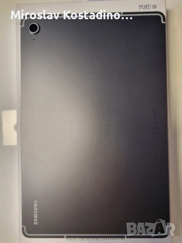 Samsung Galaxy Tab S10 FE + Гаранция + Оригинаен кейс на Samsung, снимка 6 - Таблети - 53985947