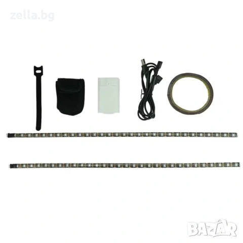 LED комплект за електрическа тротинетка – Водоустойчиви RGB ленти с USB управление, съвместими 10241, снимка 10 - Друга електроника - 54661327