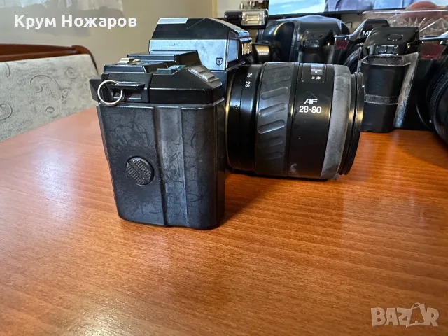 Продавам Фотоапарат MINOLTA 7000 AF . Обектив  Minolta AF zoom. 28-80mm. 1:4(22)-5.6. , снимка 5 - Фотоапарати - 55353487