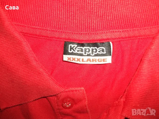 Тениски KAPPA  мъжки,2-3ХЛ, снимка 2 - Тениски - 55342968
