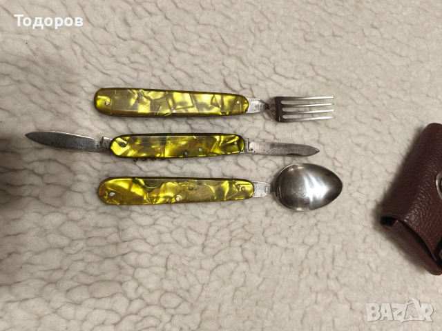 Туристически комплект "П. Денев", снимка 3 - Ножове - 55041993