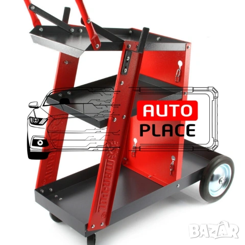 Количка за заваръчни апарати – електрожени до 60 кг Mar-Pol, снимка 4 - Други инструменти - 53968778