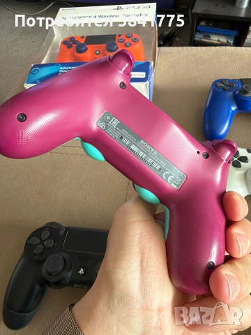 Dualshock контролери употребявани, комплект от 6 за PlayStation 4, снимка 15 - Аксесоари - 55035084