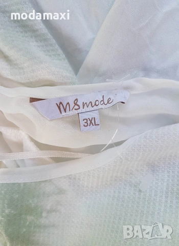4XL Нова блуза Ms Mode с палми , снимка 7 - Туники - 55288894