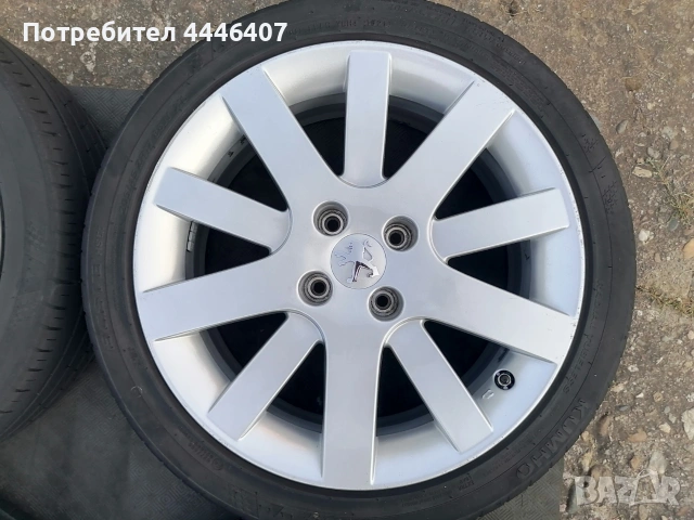 Оригинални джанти 17" 4х108 Peugeot, снимка 3 - Гуми и джанти - 55064106