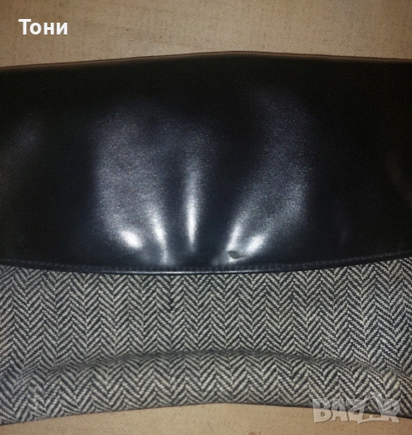 Нова Дамска Чанта от Естествена Кожа и Велур , снимка 2 - Чанти - 55000102