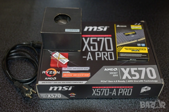 Компютър 8-C 16-T, MSI Х570, 32 GB, снимка 8 - Геймърски - 53965447