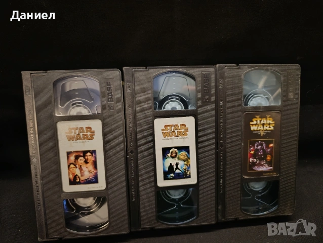 VHS трилогия Star Wars , снимка 6 - Други жанрове - 55244242