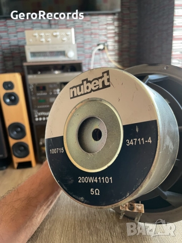 nubert 8” сериозен говорител с алуминиево шаси, снимка 14 - Тонколони - 55645648