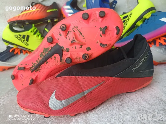 Бутонки 43 - 44, калеври, футболни обувки, стоножки Футболни обувки Nike PHANTOM VSN 2 PRO DF FG, снимка 2 - Маратонки - 55396785
