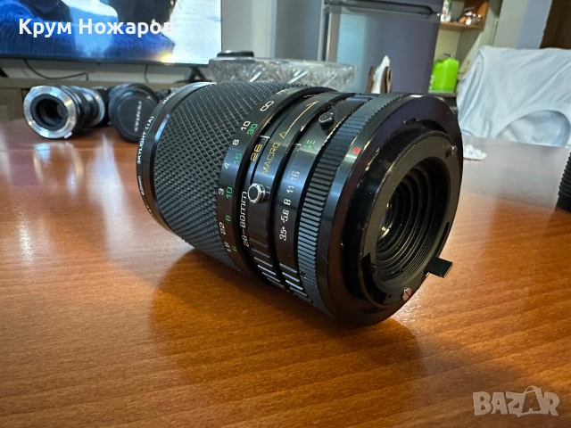 Продавам Обектив Soligor  Zoom. Macro. 28-80. C/D. F:35-45. Ф62. No.381021031. MC , снимка 9 - Обективи и филтри - 55252279