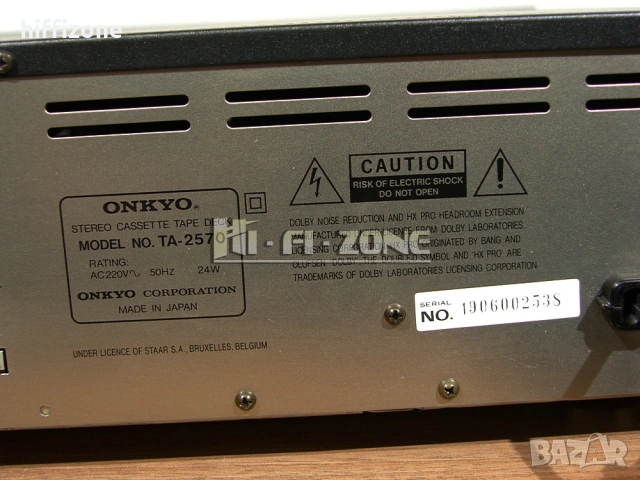 ДЕК    Onkyo ta-2570 /2 , снимка 8 - Декове - 54342410
