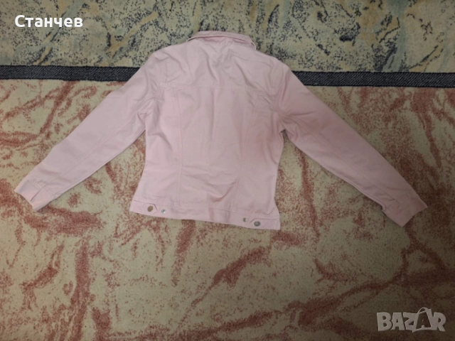  Дамско дънково яке Next – Размер 38 (M) / Бледорозово, снимка 2 - Якета - 54933871