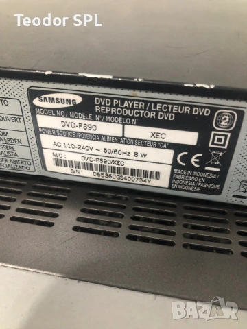 Dvd player Samsung , снимка 7 - Плейъри, домашно кино, прожектори - 54693614