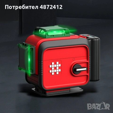 4D Лазерен нивелир Shijing 8259G ( 16 линии ), снимка 4 - Измервателни инструменти - 55122403