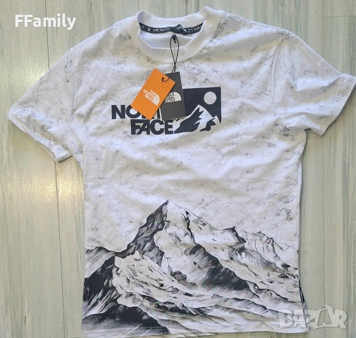 Черна \ Бяла Тениска The North Face [S - XXL], снимка 6 - Тениски - 54149757
