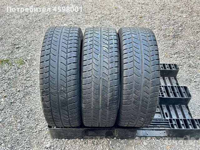 3бр.ЗИМНИ ГУМИ Continental 235/65/16C DOT1924 за бус Sprinter,Crafter, снимка 2 - Гуми и джанти - 55667142
