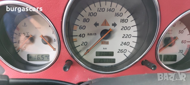 Mercedes-Benz SLK R170 SLK200- 163к.с. Газ Бензин Автоматик, снимка 8 - Автомобили и джипове - 54603842