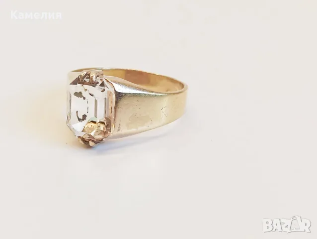 Руско сребро. Пръстен , снимка 6 - Пръстени - 55665050