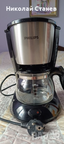 Продавам шварц кафемашина Philips Daily Collection HD7435/20, снимка 2 - Кафемашини - 55070081