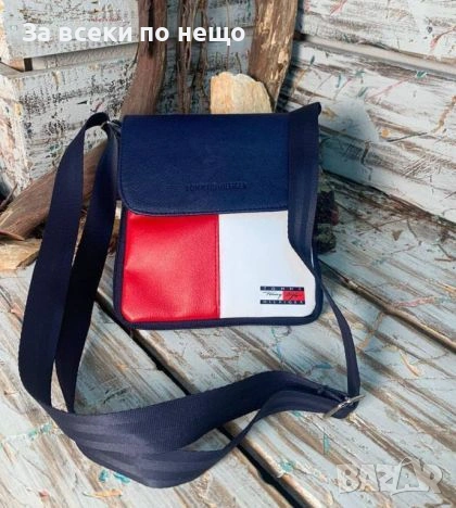 Tommy Hilfiger Мъжка Кожена Чанта С Едно Общо Отделение Код malkite-29825