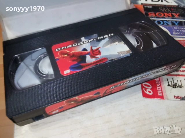 СПАЙДЪР-МЕН ORIGINAL VHS TAPE 1705261006L1, снимка 7 - Други жанрове - 54579217