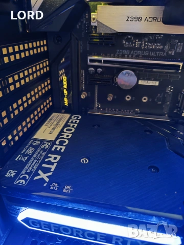 Геймърски i9 9900K, RTX 4060 8GB, RAM 16GB DDR4 3466, SSD 512GB NVME, HDD 4TB, снимка 4 - Геймърски - 55252172