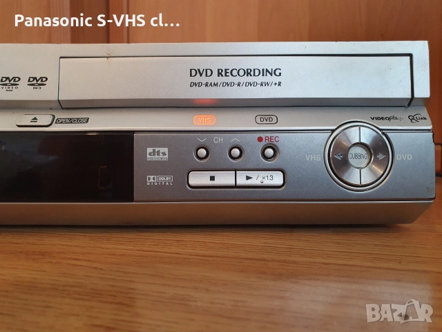 Panasonic DMR-ES30V VHS-DVD recorder, снимка 6 - Плейъри, домашно кино, прожектори - 55247294