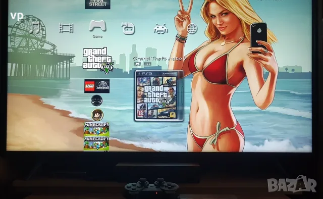 Хакнат Sony PlayStation Slim PS3, Плейстейшън с НОВ ХАК и с МНОГО ИГРИ Minecraft Mario GTA NFS, снимка 18 - PlayStation конзоли - 50828674