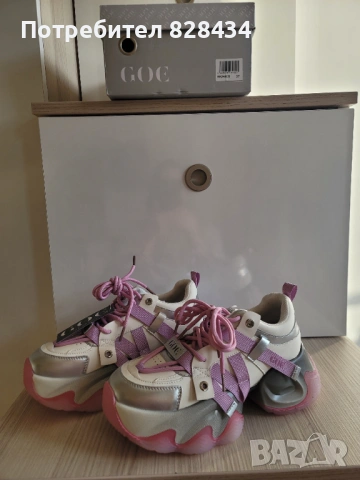 Кожени маратонки GOE, снимка 2 - Маратонки - 54238967