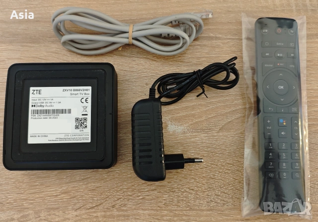 Продавам Yettel Smart TV Box ZTE ZXV10 B866V2H01 с 400+ канала, снимка 2 - Приемници и антени - 54978961
