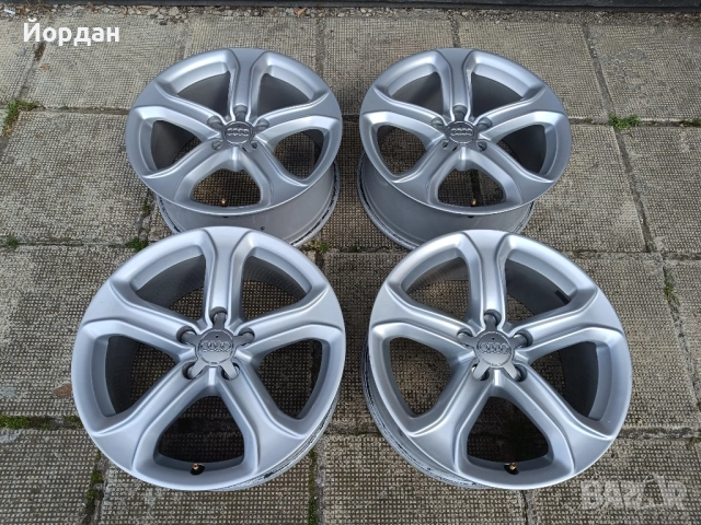 ОРИГИНАЛНИ джанти 17 ' цола 5x112 AUDI A4 A5 A6 / АУДИ VW 7,5J ET28, снимка 4 - Гуми и джанти - 54856639