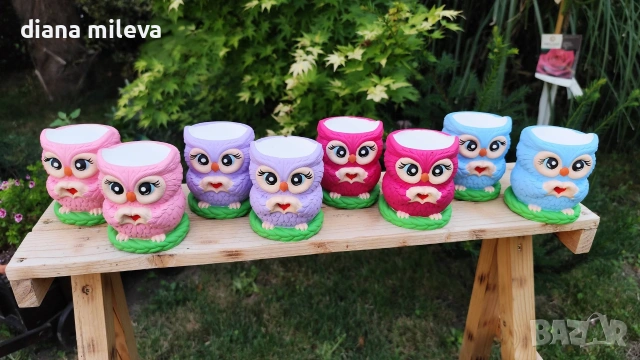 Малки сладки бухалчета кашпи!!