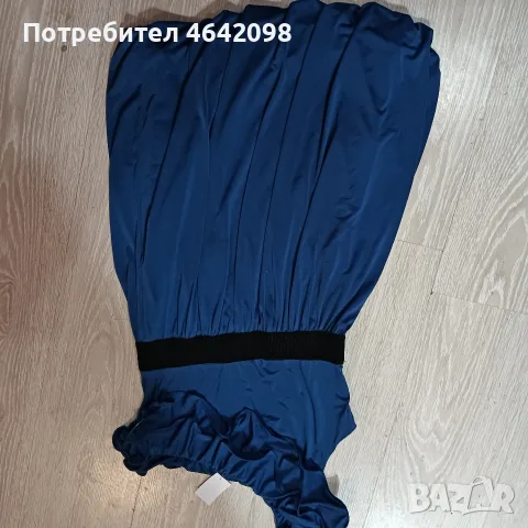 Синя официална рокля , снимка 2 - Рокли - 55293883