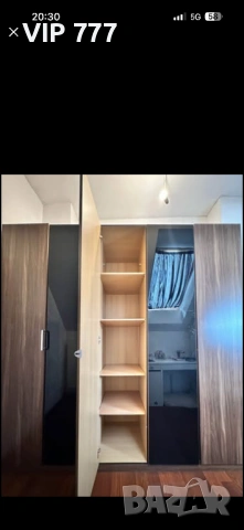 Четирикрилен гардероб;, снимка 4 - Гардероби - 53953051
