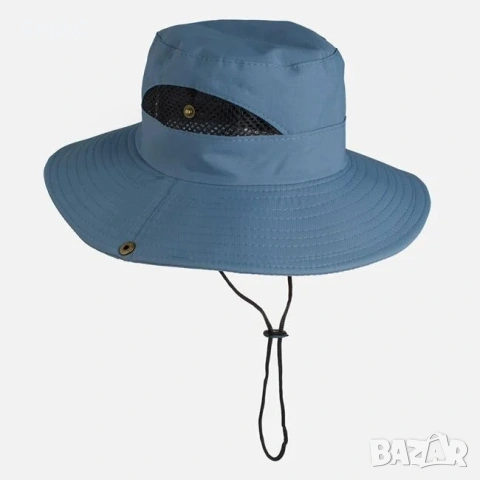 Мъжка шапка тип bucket син раф_1261202
