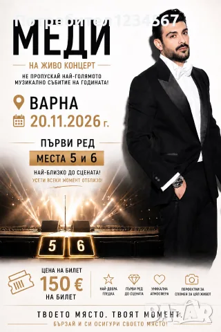 Концерт на МЕДИ 20.11.2026г. 