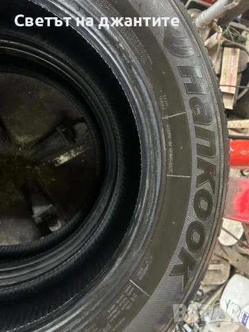 Гуми 205/65/16 С Hankook 2 броя, снимка 4 - Гуми и джанти - 54089767