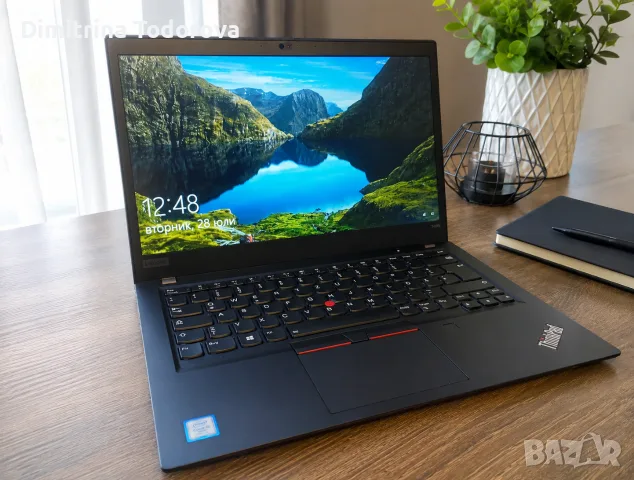 Продава се Lenovo ThinkPad T490s – тънък, лек и надежден бизнес лаптоп!